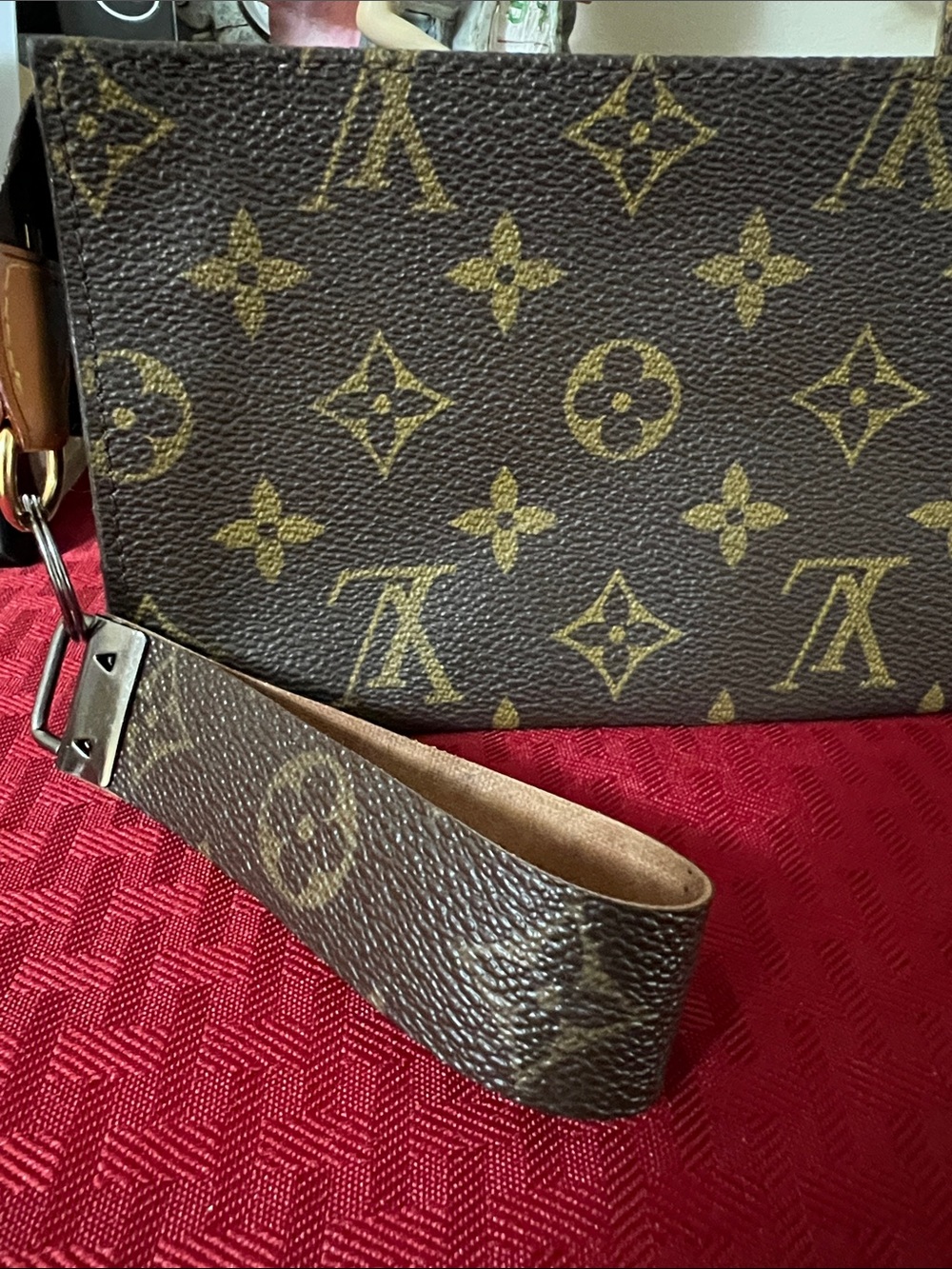 Monogram Canvas Key Chain - Picture 3 of 6